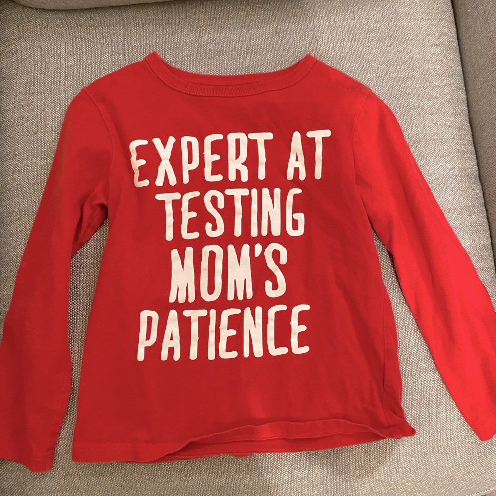 Long sleeve toddler graphic tee